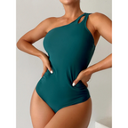 Kornelia | Damski Letni Strój Kąpielowy Jednoczęściowy One Shoulder