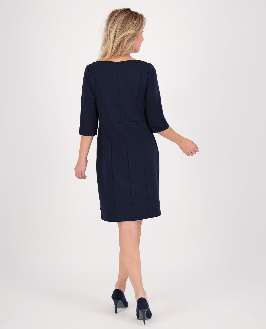 Sukienka Damska z Tkaniny Travel Premium | Idealne Dopasowanie | Wygodna i Trwała | Ponadczasowa Elegancja