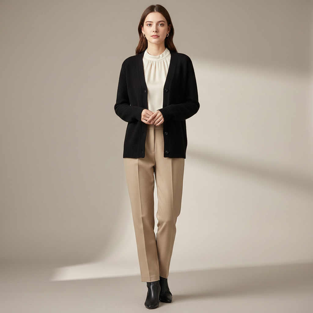 Avenja Black Cardigan Studio