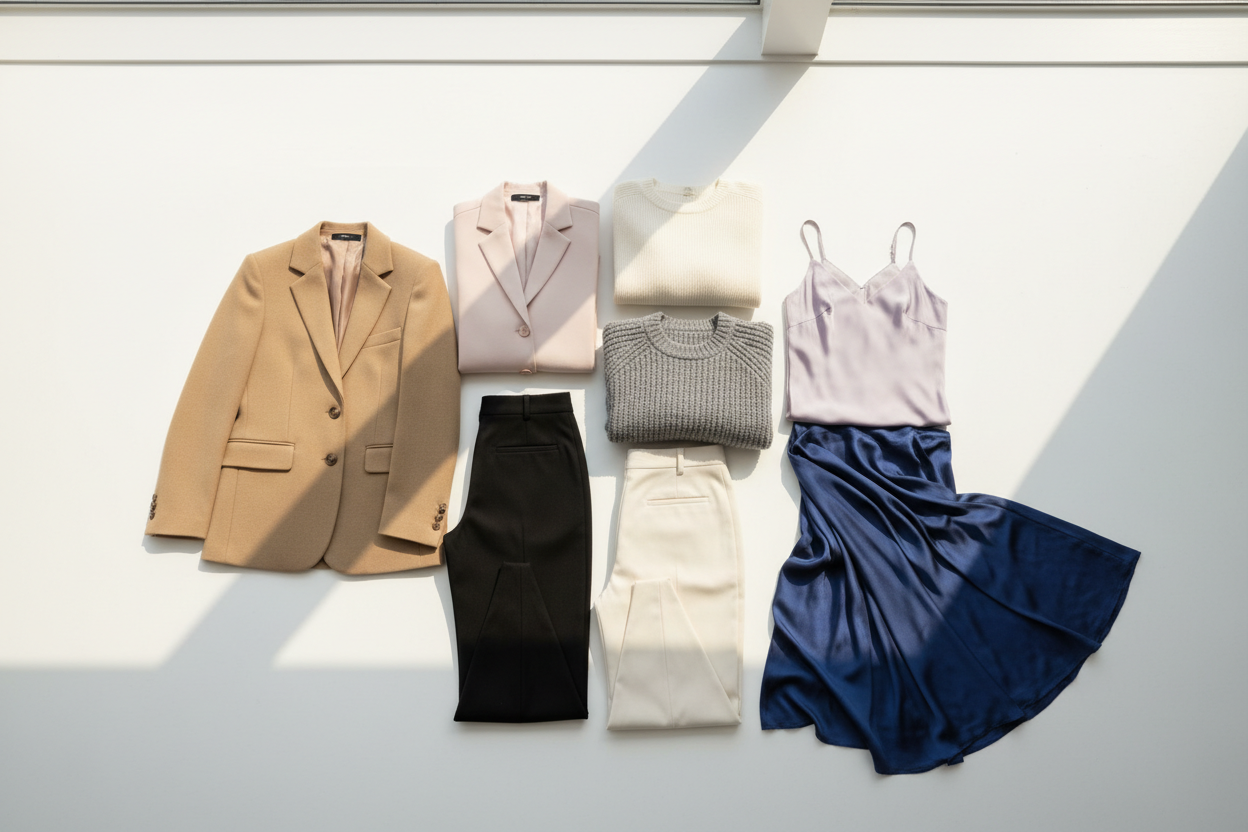 Avenja flatlay alleen kleding zonder accessoires