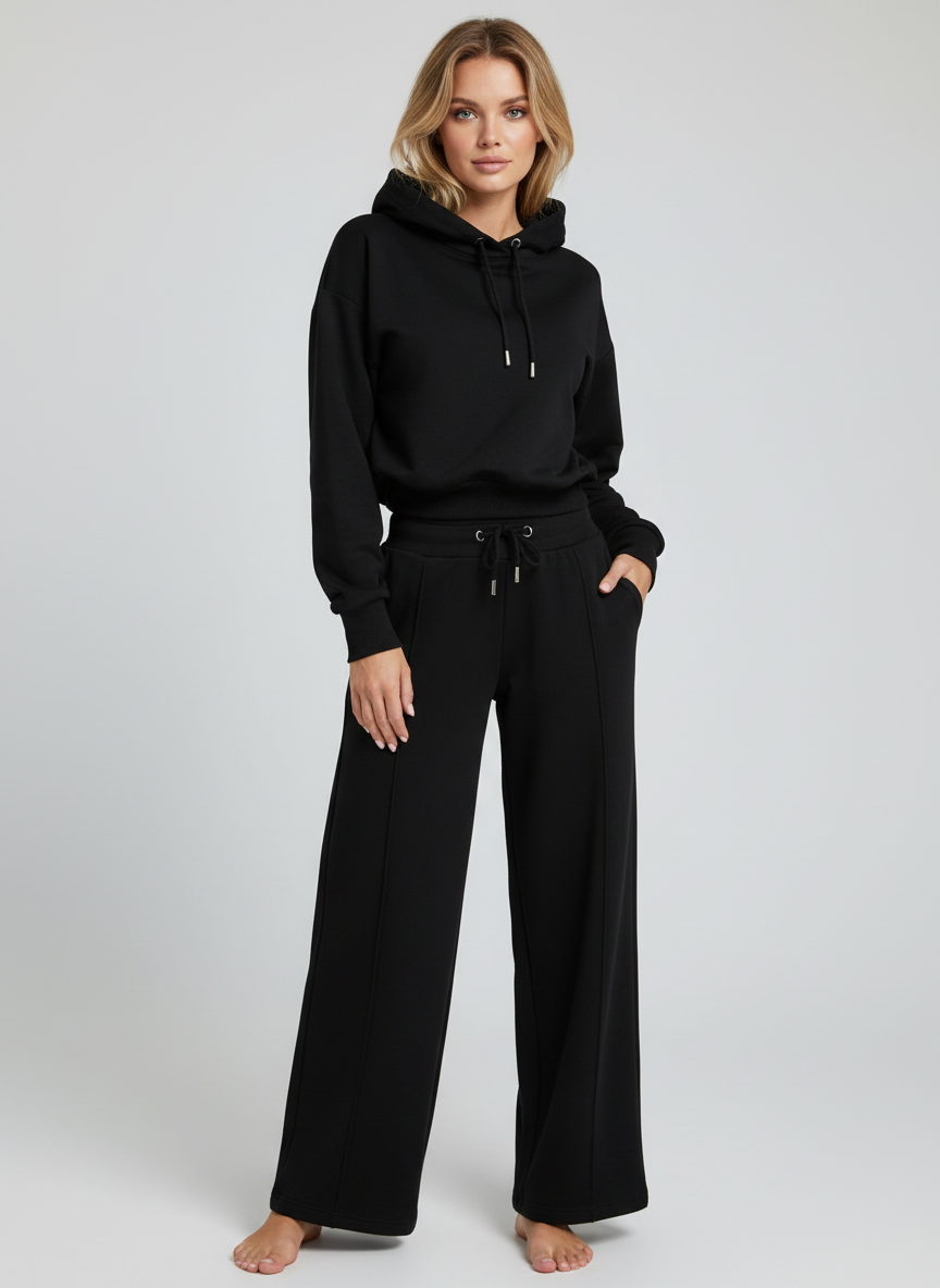 Damski Zestaw Dresowy - Zwart