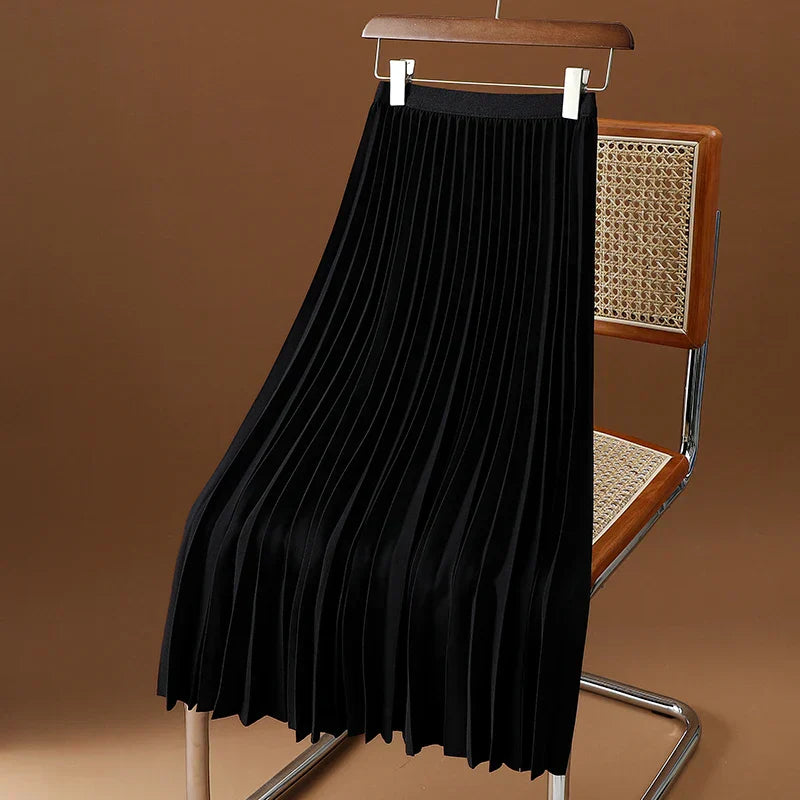 Selina | Spódnica Plisowana Midi