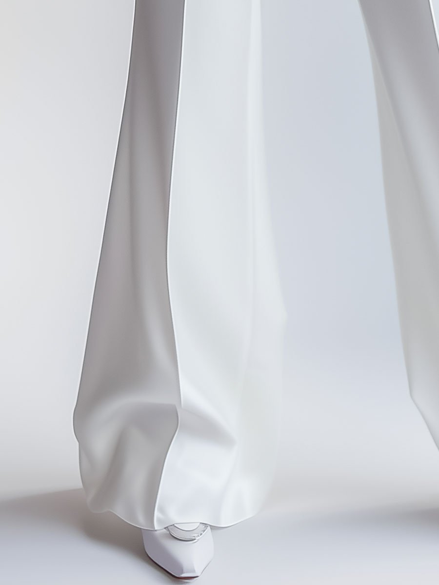 Spodnie Damskie Lotus | Eleganckie z Wysokim Stanem | Klasyczny i Stylowy Krój