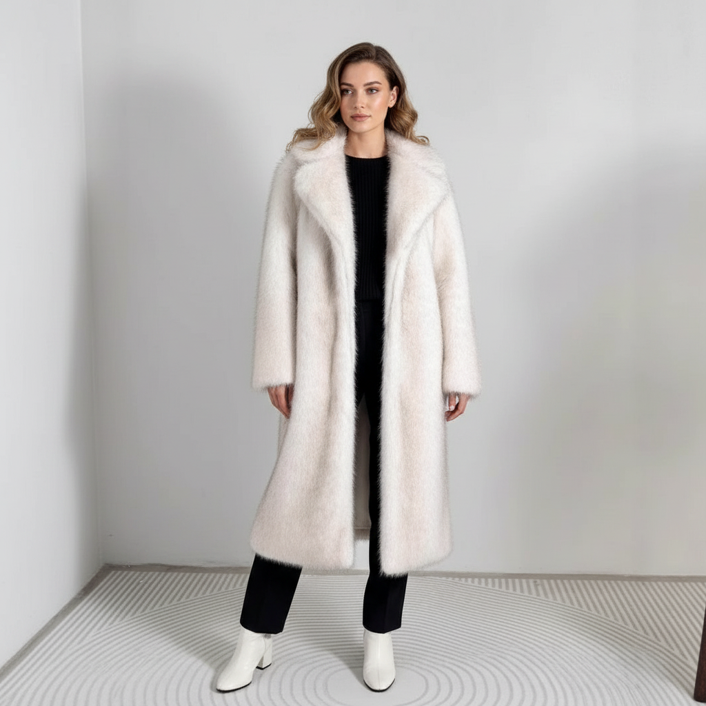 Kurtka z Imitacji Futra - Wit