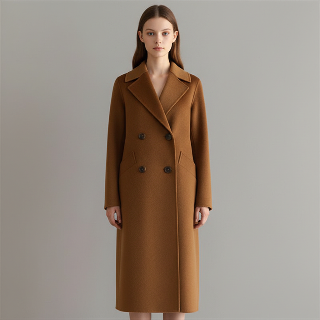 Płaszcz Wełniany Laura - Bruin