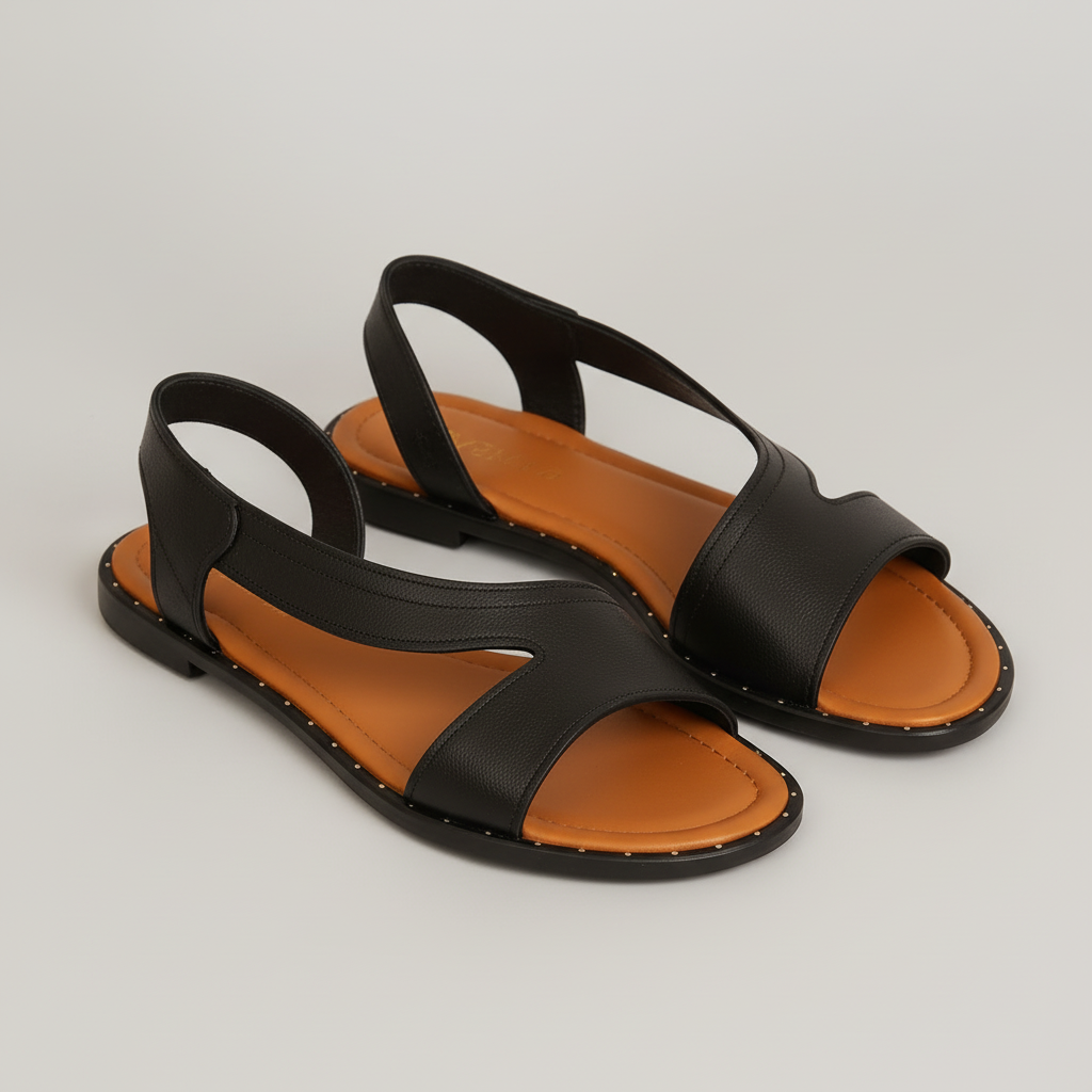 Product only black sandals
